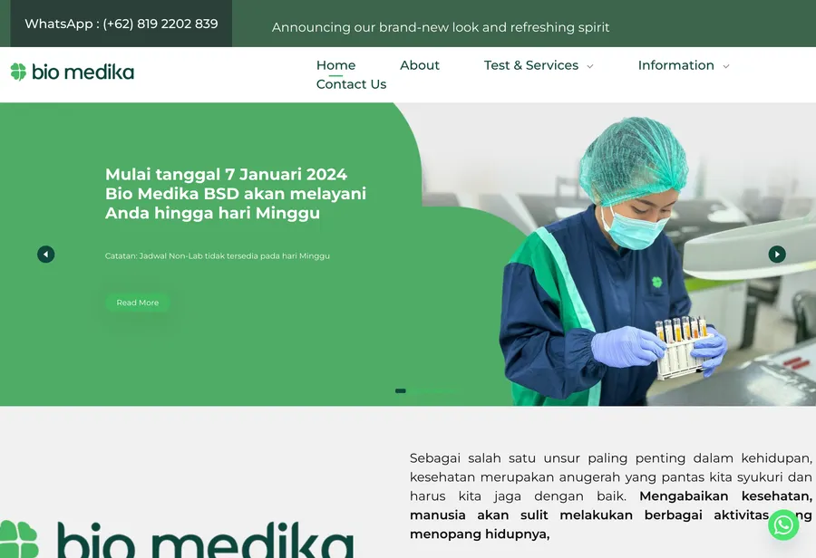Biomedika Mobile App